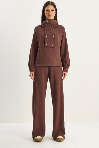 Hiccup LUCCI high-neck knitted two-piece set