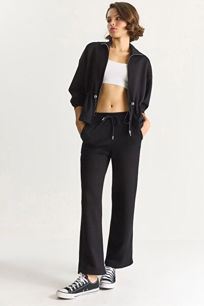 Hiccup LUCCI matching set, long sleeve jacket and flared pants