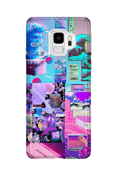 lelia حافظة هاتف شفافة مطبوعة متوافقة مع هاتف سامسونج جالاكسي S9 |   المجموعة...