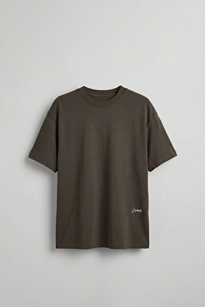 ablukaonline Tricou din bumbac cu imprimeu pe spate, oversize, pentru bărbați...