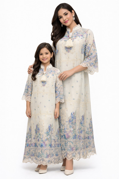 THOGUE Mother and daughter women's jalabiya