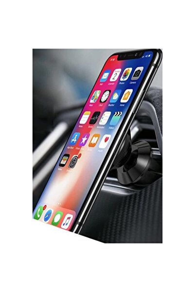halkhouse Araç İçi Telefon Tutucu Masgafe Özellikli Izgara Takmalı Manyetik T...