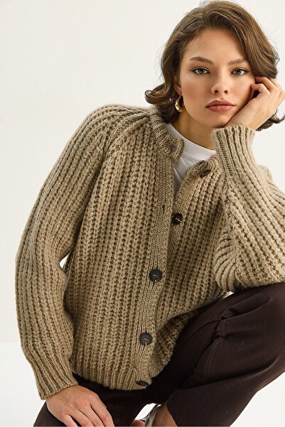 Hiccup LUCCI Knit Cardigan e Butonenca