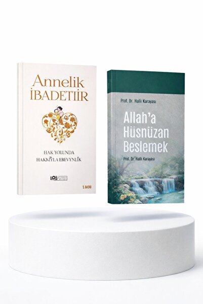 Çağdaş Kitap Allah'a Hüsnüzan beslemek/Annelik İbadettir (Cep Boy Zikirler He...