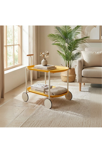 concent Multi-purpose two-tier serving trolley