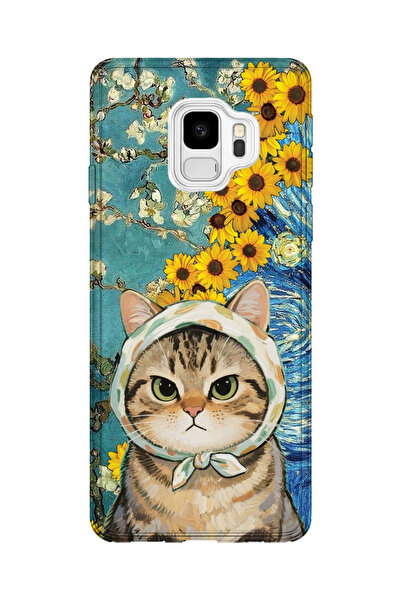 lelia حافظة هاتف شفافة مطبوعة متوافقة مع هاتف سامسونج جالاكسي S9 |   مجموعة ا...