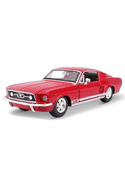 Maisto Boxed Collection 1 / 24 Scale 1967 Ford Mustang Gt Red Metal Car