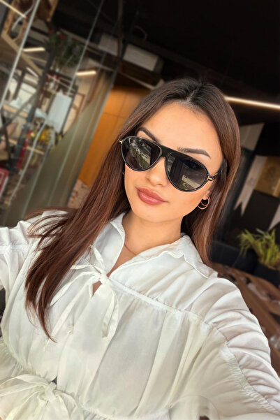 RMSMARKETİNG Black Drop Model Sunglasses