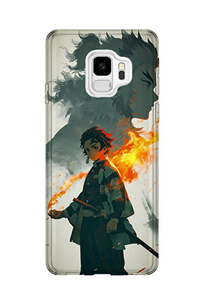 lelia حافظة هاتف شفافة متوافقة مع جالاكسي S9 مطبوع |   المجموعة: دفتر رسم Ani...