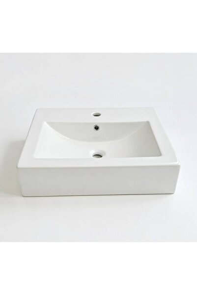 İsvea - Semi Mobilya Uyumlu Lavabo 58 cm Beyaz - 10SQ50058SV