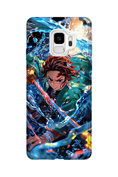 lelia حافظة هاتف شفافة متوافقة مع جالاكسي S9 مطبوع |   المجموعة: دفتر رسم Ani...