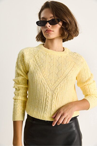 Hiccup Knitted sweater with Bianco Lucci pattern