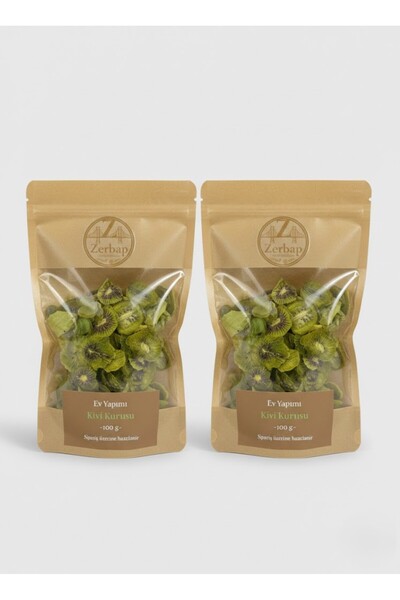 ZERBAP Natural Dried Kiwi 2-Pack Advantage Package (2X100G)