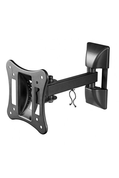 Nexio Wall Mount TV Bracket, Adjustable, 13-27 inch, 15KG Capacity, Black, NX...