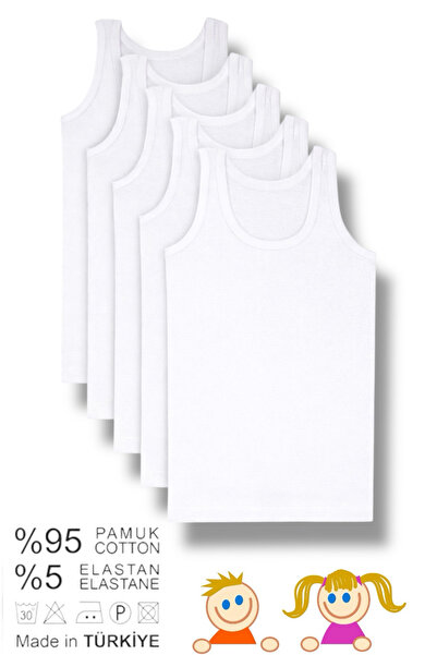 MİSSEMMA Children's Athlete 5 Pieces Combed Cotton Fabric