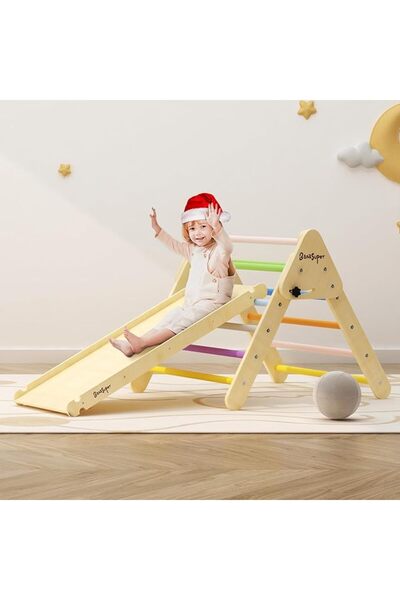 OEM Set de joacă pentru copii, BanaSuper 2 în 1, 58,5 x 58,5 x 58,5, triunghi...