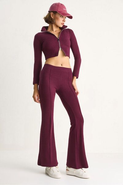 Hiccup Two-piece knitted set, with V-neck, LUCCI