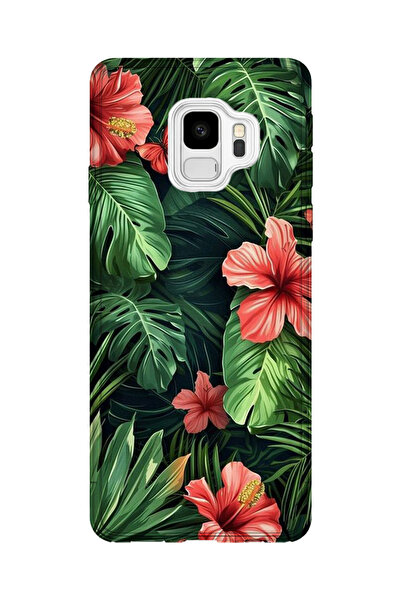 lelia حافظة هاتف شفافة مطبوعة متوافقة مع هاتف سامسونج جالاكسي S9 |   مجموعة ف...