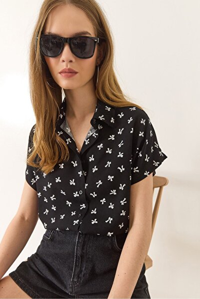 Hiccup Relaxed fit button-down shirt with Printed