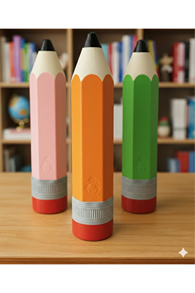 3D Xmino Dev Kurşun Kalem Tasarımlı Saklama Kutusu & Masaüstü Düzenleyici