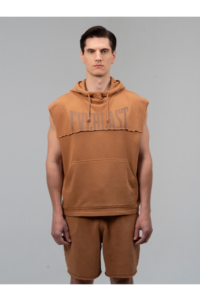 EVERLAST Boxing Heritage Oversize Mustard Men's Sleeveless Sweatshirt