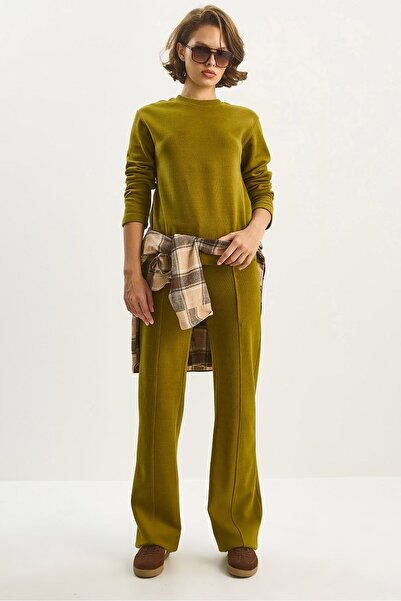 Hiccup LUCCI ribbed knit two-piece set