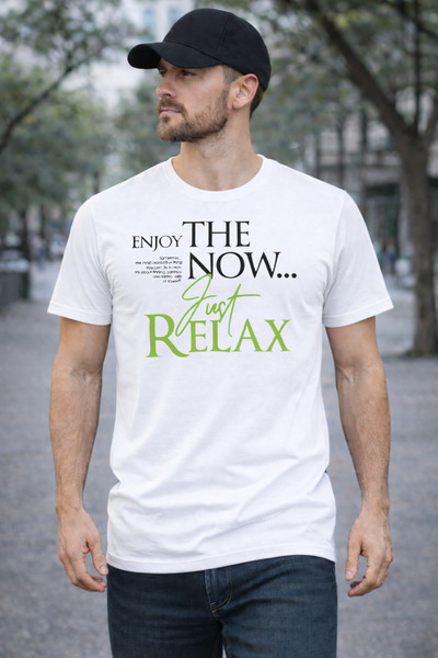 herkesemoda تي شيرت أساسي بتفاصيل طباعة من The Now