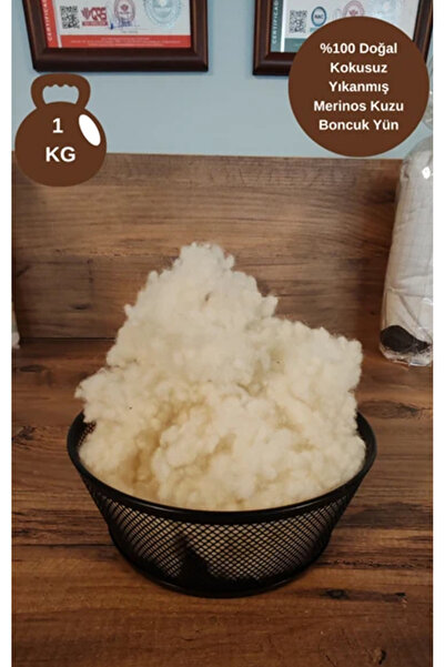 Dormeur Kokusuz Yıkanmış Merinos Boncuk Yün 4KG