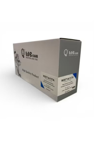 Wecan W2071A/117A Cyan Toner Compatible with HP Printers