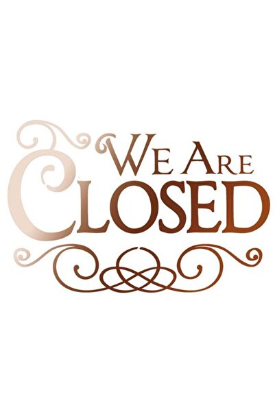 Stamperia KSD255 WE ARE CLOSED STENCIL 20X15CM