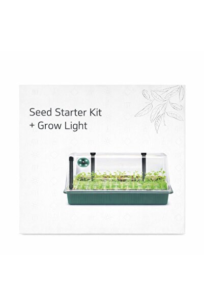 PLANT Seed Starter Kit cu Grow Light, mini seră pentru germinare semințe