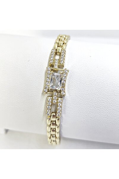 Milena BRATARA DAMA PLACATA CU AUR 14K -LUNGIME 19CM