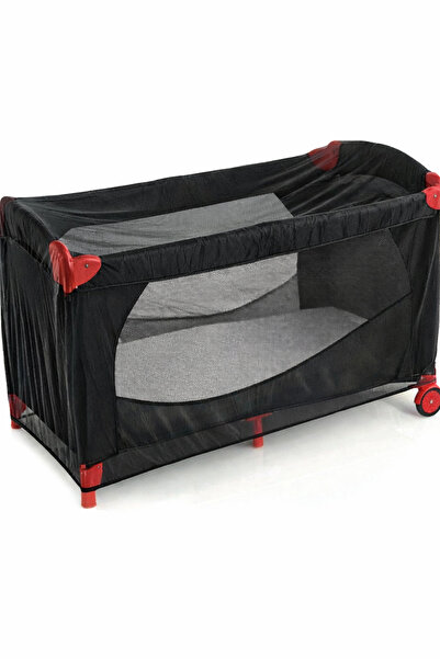 MorPort Siyah Park Yatak Sinekliği Koruyucu Tül I Bebek Park Yatak Sineklik Ö...