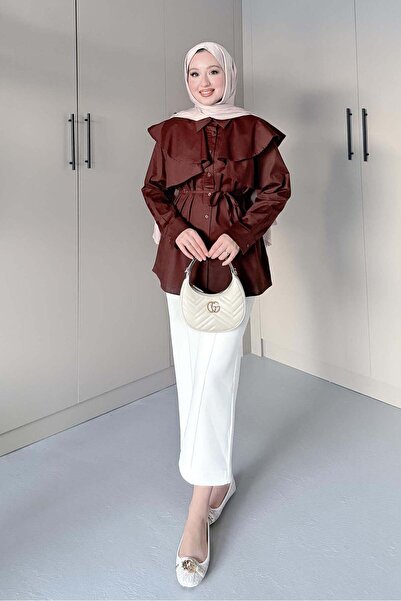 Rimel Moda قميص إليزا بني