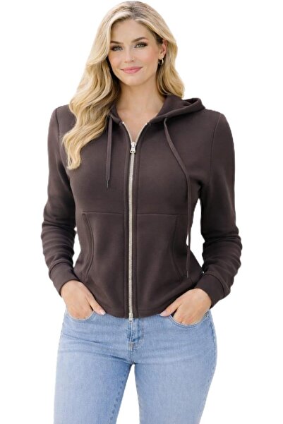 CHEVALIER FASHION Women’s Zip-Up Hoodie & Wide-Leg Pants Set – Relaxed Fit Lo...