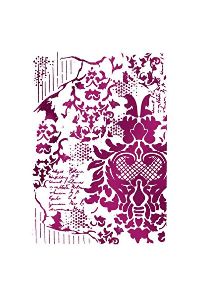 Stamperia KSG405 DECORATION WITH WRITINGS STENCIL 21X29.7CM