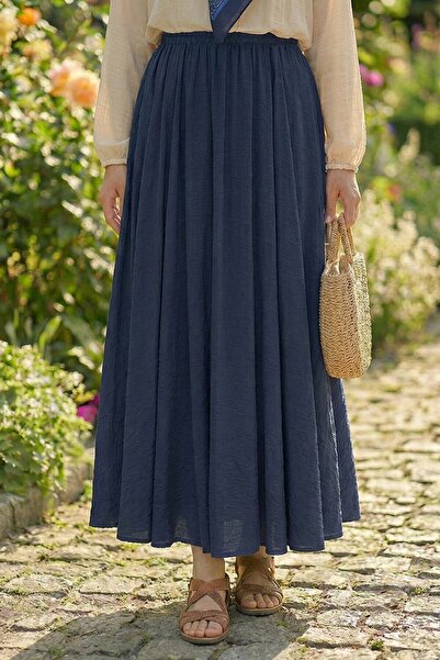 TrendParis Strawberry Fabric Seasonal Casual Maxi Length Skirt