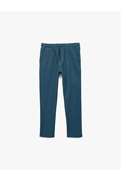 Koton Elastic Waist Cotton Basic Sweatpants