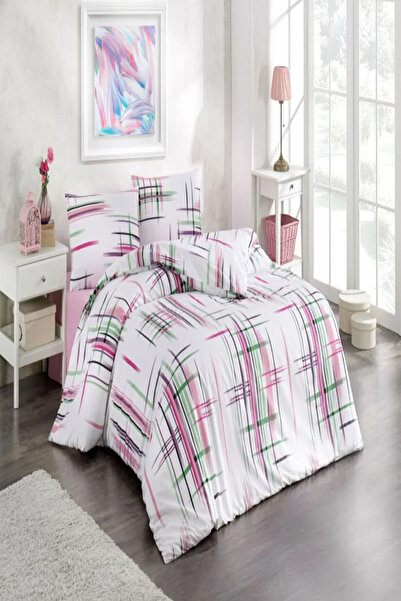 Kristal Style Pink Duvet Cover Set Single Size