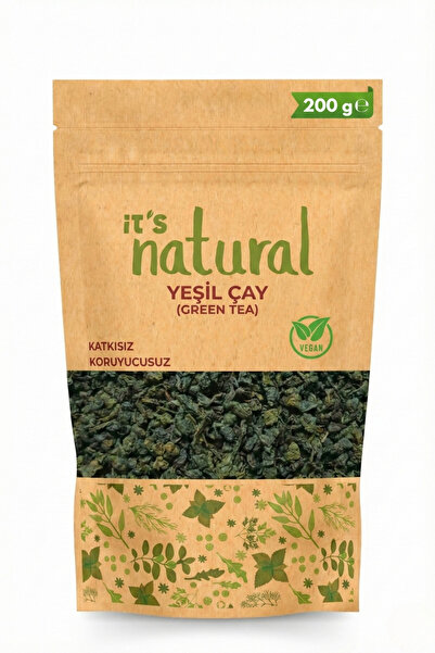 it's Natural Yeşil Çay 200 G Katkısız