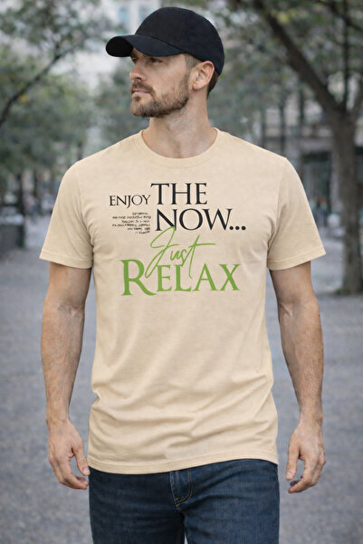 herkesemoda The Now Print Detailed Basic T-Shirt
