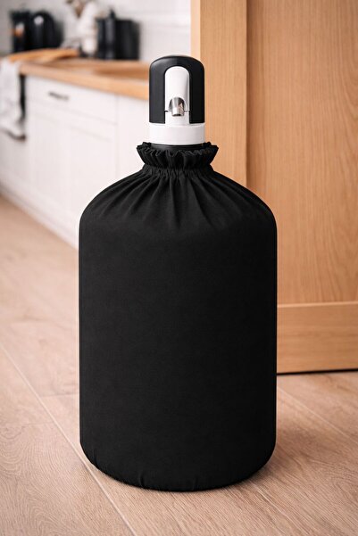 YUVOL Siyah Damacana Kılıfı Çift Lastikli Sebili Örtüsü