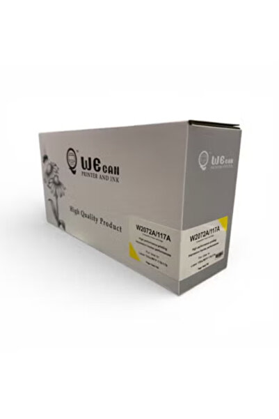 Wecan W2072A/117A Yellow Toner Compatible with HP Printers