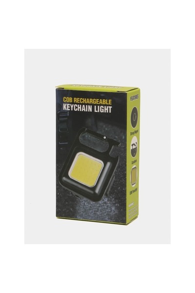 ZanaCasei Lanternă breloc LED cu încărcare USB, magnet și deschizător de stic...