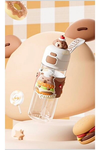 senacacollection Vagonlife Diller 600 ml Double Drinking Tritan Flask