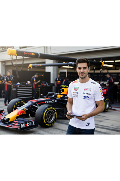 niceworkbynicehands F1 2026 Sezonu Redbull Sponsor Baskılı Premium T-shirt Uz...