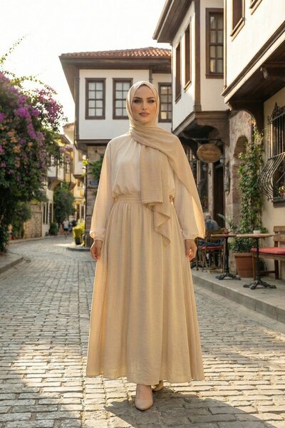 TrendParis Fusta maxi lejeră sezonieră din țesătură Strawberry