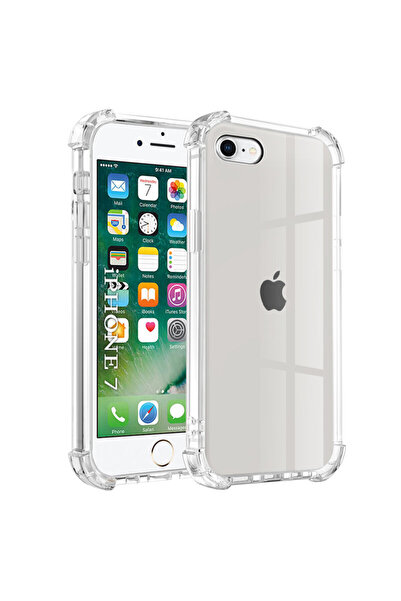 Techsuit Shockproof Clear Silicone Case for iPhone 7