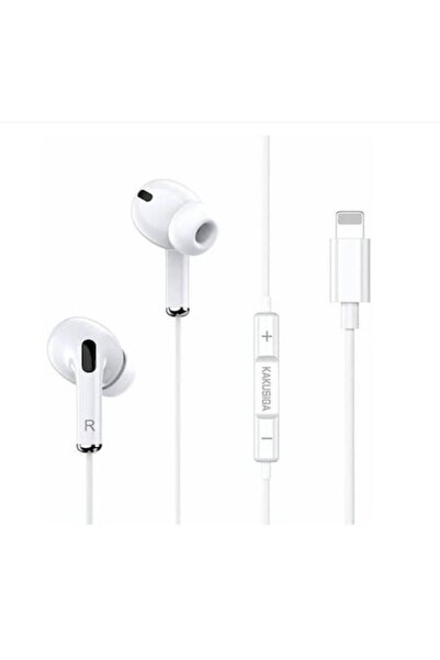 KAKUSİGA Stereo Audio Headphones for iPhone with Lightning Connector, Microph...