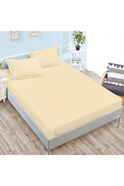 TextiLici Damask-polycotton bed cover set, universal, 160 or 180 x200 cm, wit...